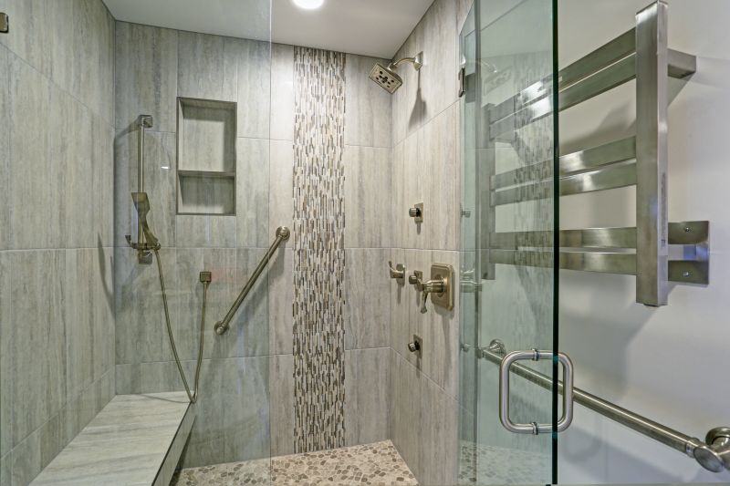 Minimalist Walk-In Shower
